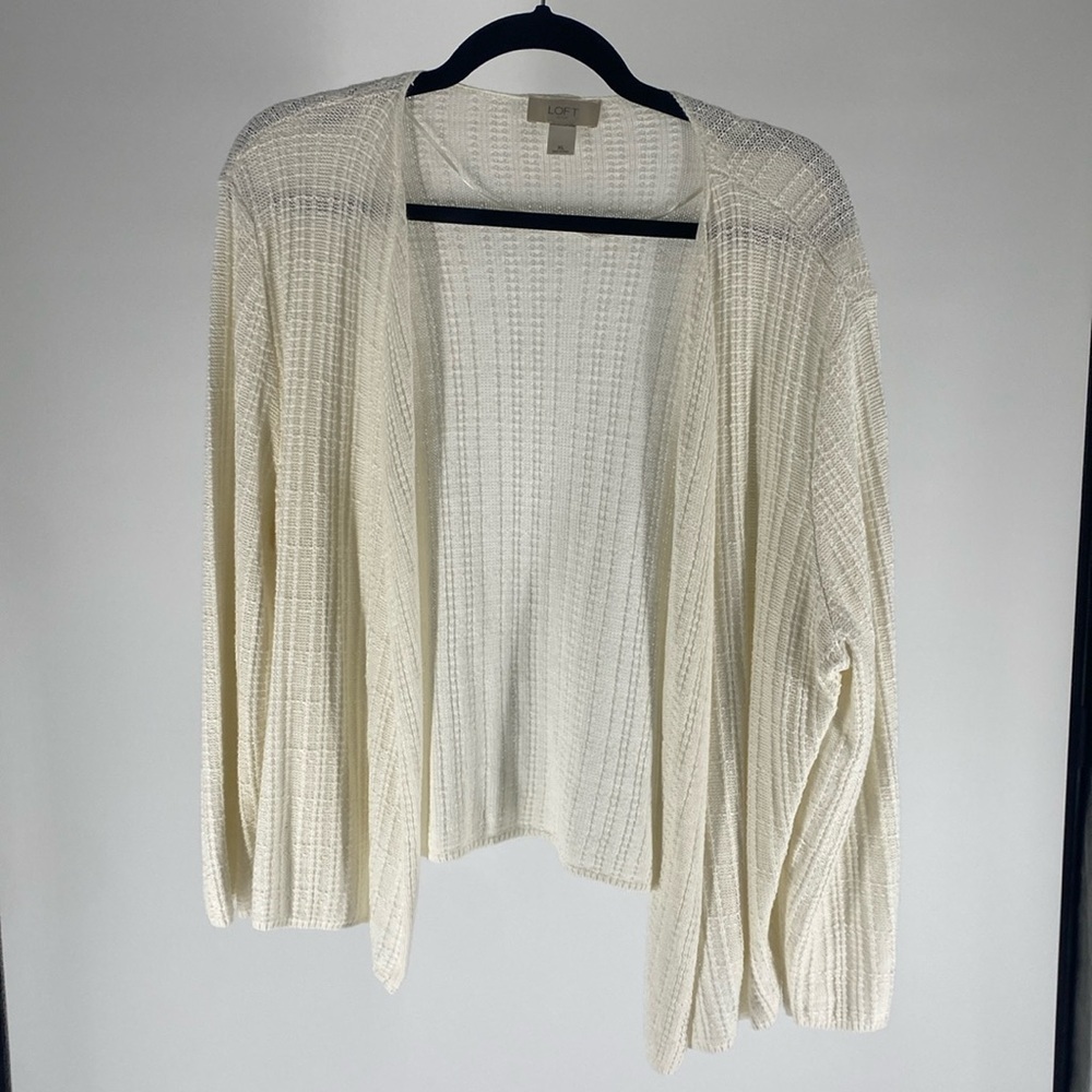 LOFT Outlet Cream Sweater